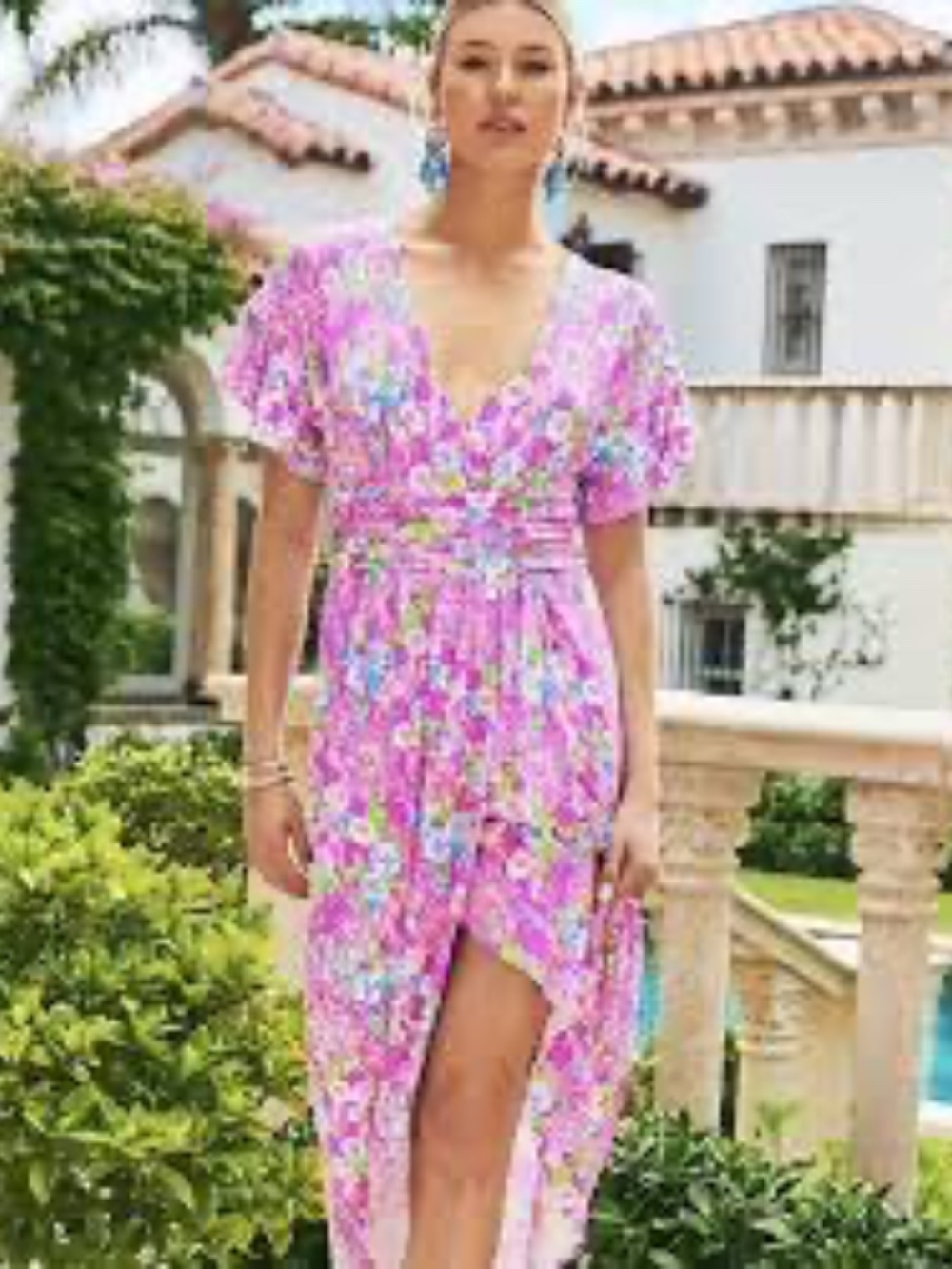 Lilly Pulitzer Anchorage Midi Dress in Amethyst Moms The Word - Size XS